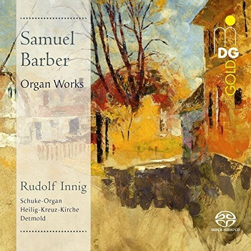 the album cover for Barber / Innig - Organ Works