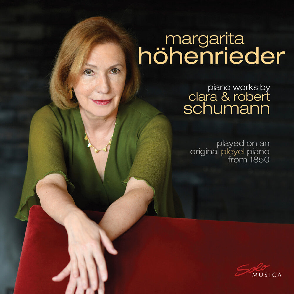 the album cover for Schumann / Hohenrieder - Piano Works