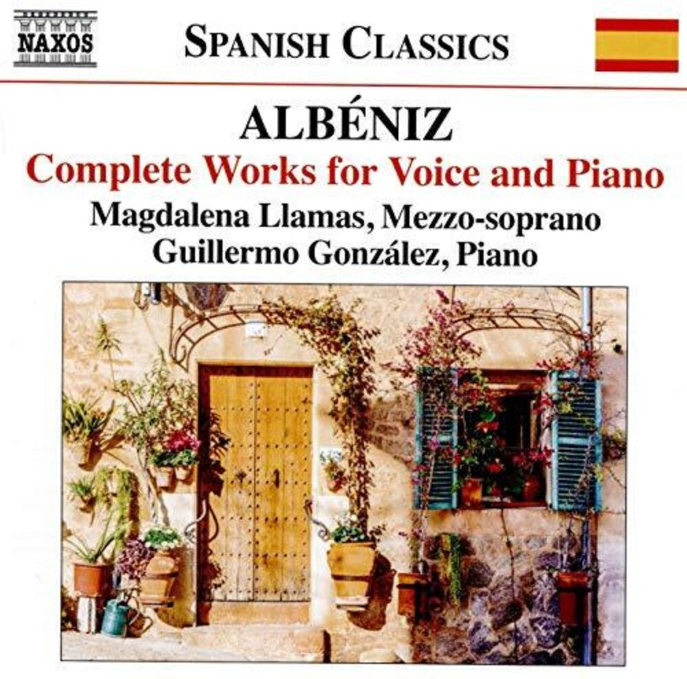 the album cover for Albeniz / Llamas / Gonzalez - Complete Voice & Piano