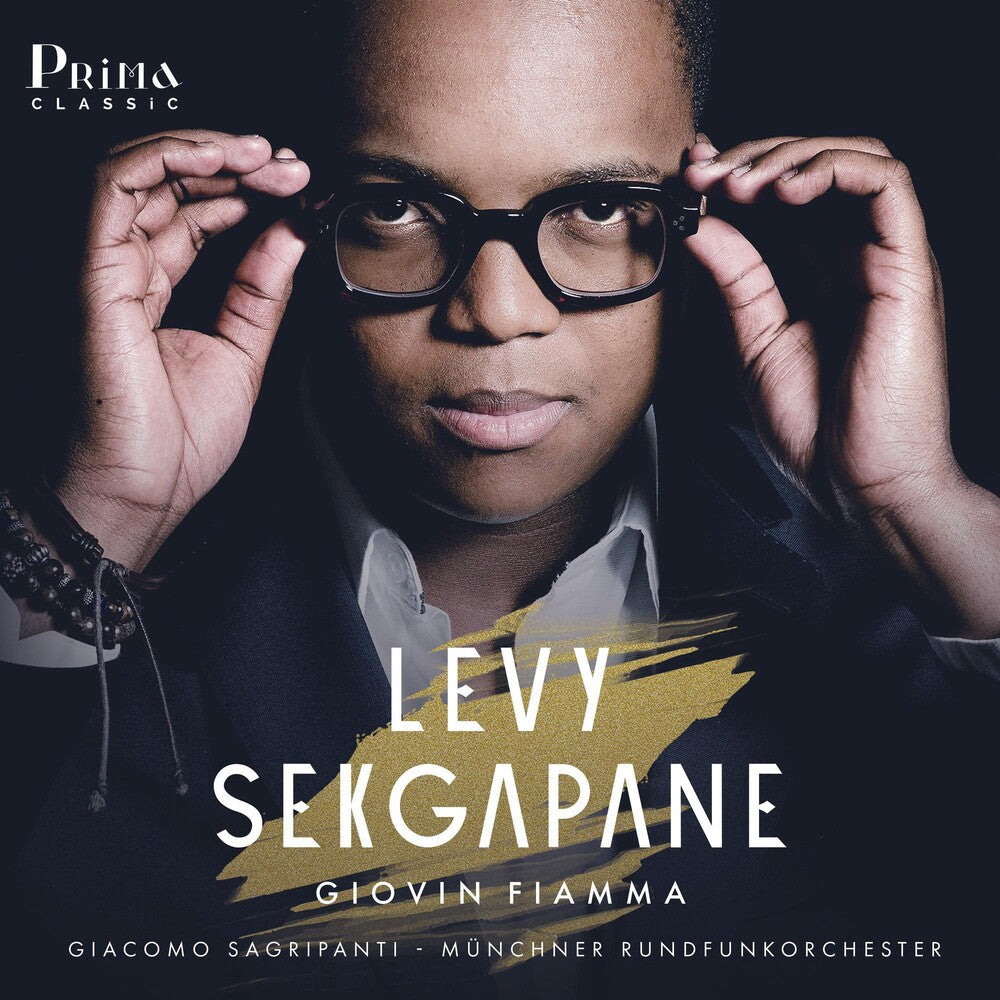 the album cover for Levy Sekgapane - Giovin Fiamma