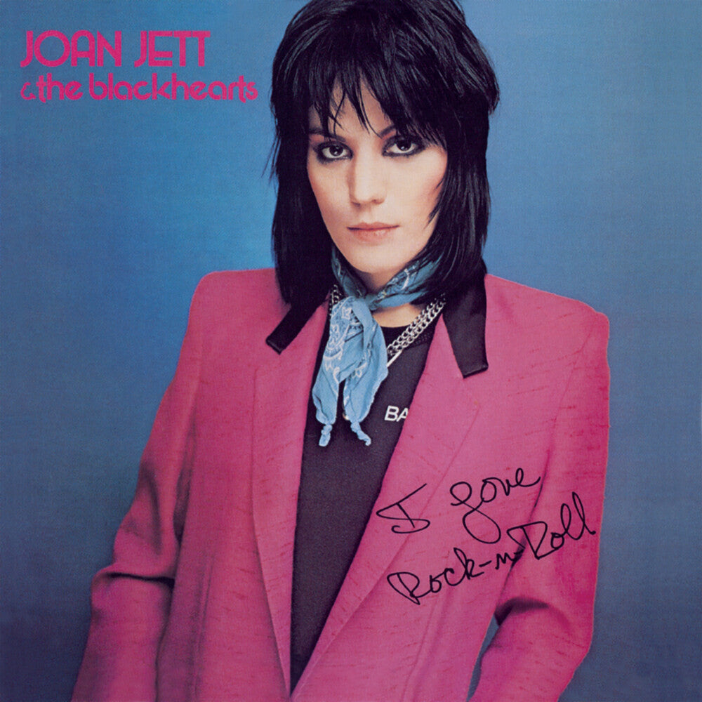 the album cover for Joan Jett & The Blackhearts - I Love Rock N Roll