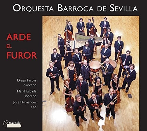 the album cover for Torrens / Espada / Fasolis - Arde El Furor