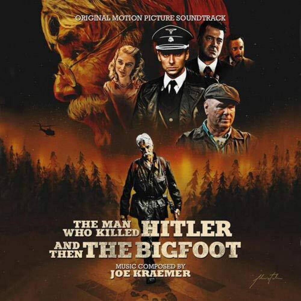 the album cover for Man Who Killed Hitler & Then Bigfoot (Score) / Ost - The Man Who Killed Hitler and Then the Bigfoot (Original Motion Picture Soundtrack)