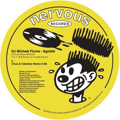 DJ Michael Flume - Agolele (Chus & Ceballos Remix) Vinyl Record