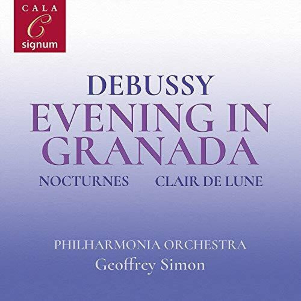 the album cover for The Philharmonia Chorus - Evening in Granada