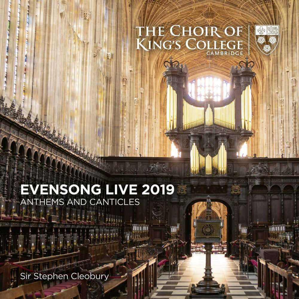 Evensong Live 2019 - Anthems And Canticles Music CD