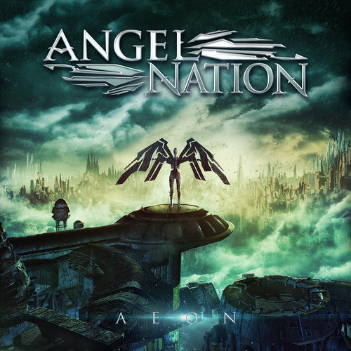 the album cover for Angel Nation - Aeon