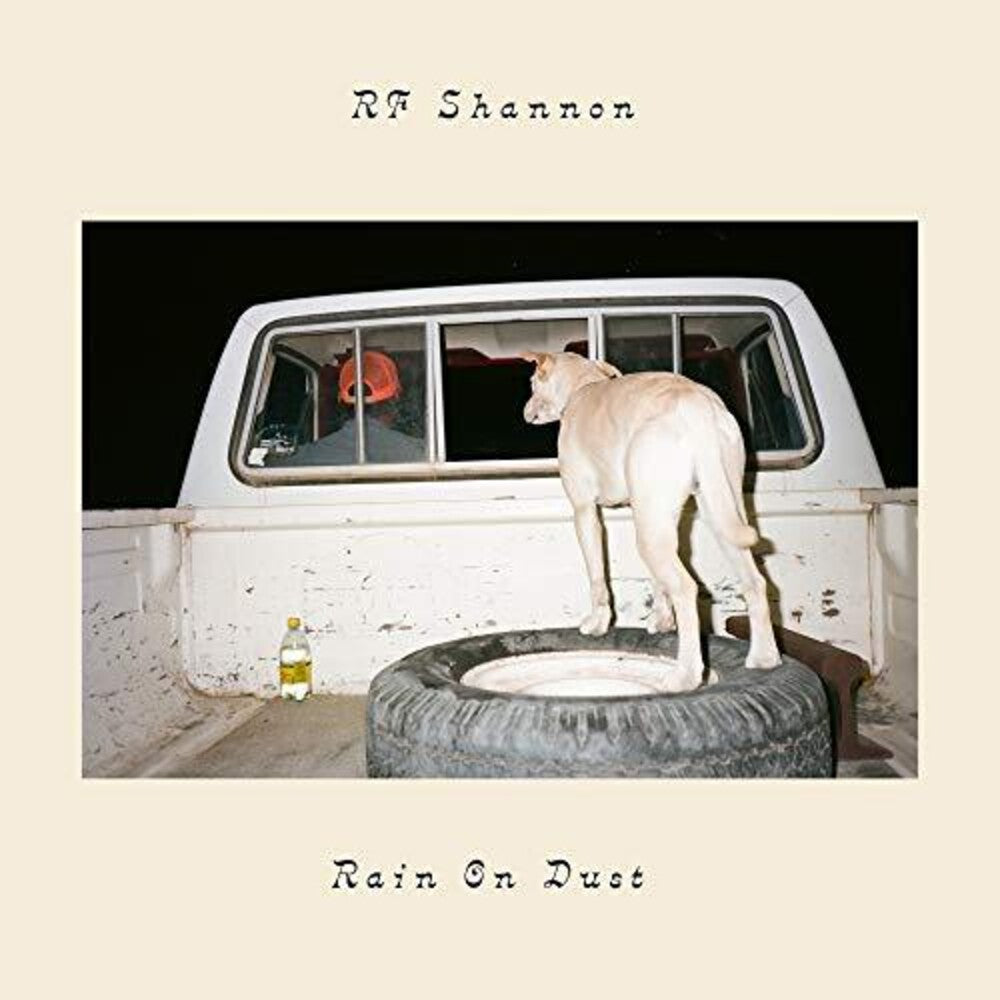 the album cover for RF Shannon - Rain On Dust