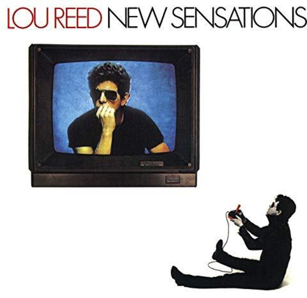 the album cover for Lou Reed - New Sensations