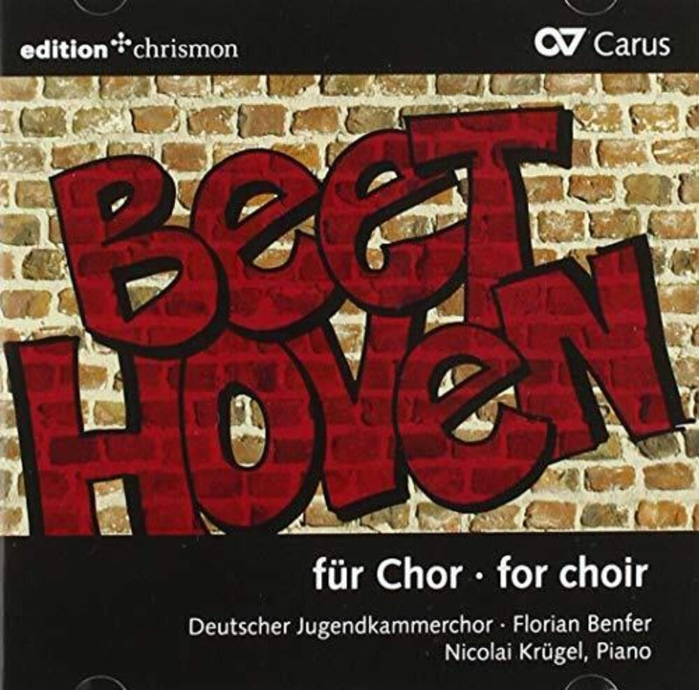 the album cover for Beethoven / Deutscher Jugendkammerchor / Krugel - Beethoven for Choir