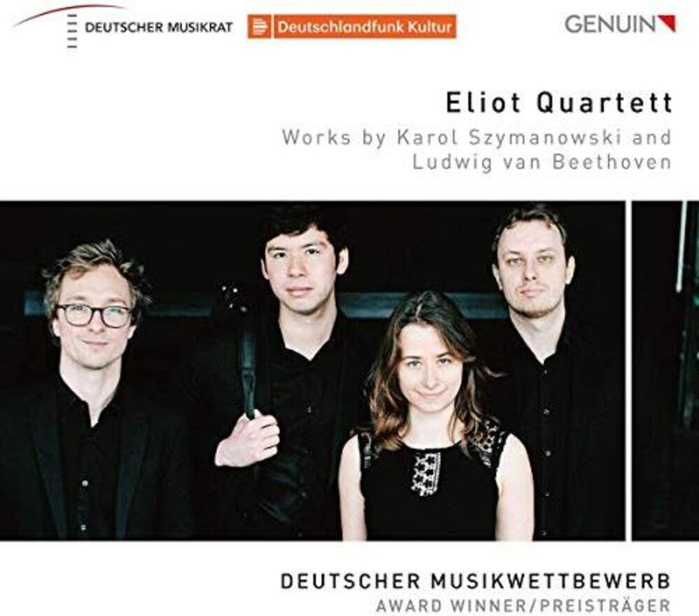the album cover for Beethoven / Eliot Quartett / Preuss - Szymanowski & Beethoven Works