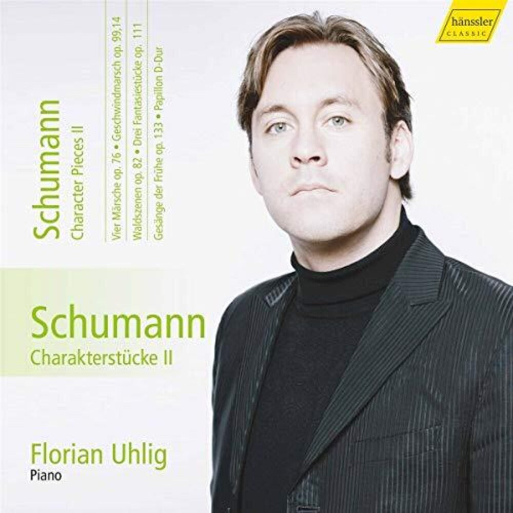 the album cover for Schumann / Florian Uhlig - Character Pieces II
