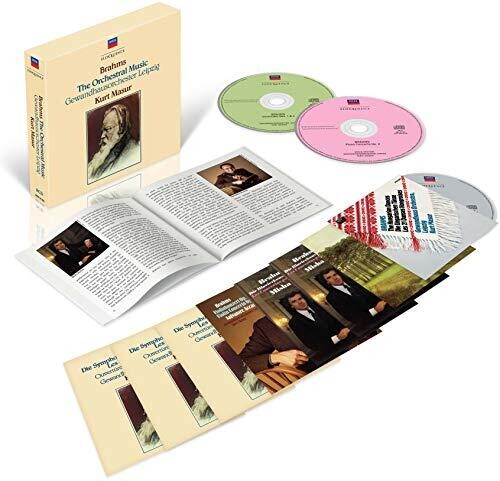 Brahms / Masur,kurt / Gewandhausorchester Leipzig - Brahms: Complete Orchestral Music - Music CD