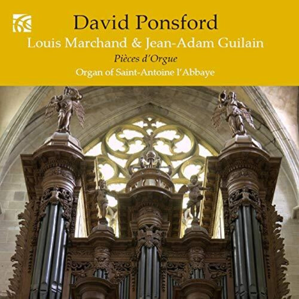 the album cover for Guilain / Ponsford - French Organ Music 7