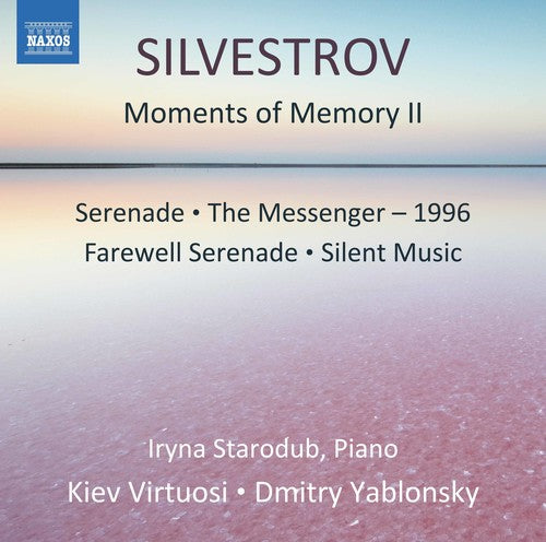 the album cover for Silvestrov / Virtuosi / Starodub - Moments of Memory II