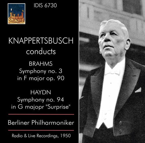 the album cover for Hans Knappertsbusch - Knappertsbusch Conducts
