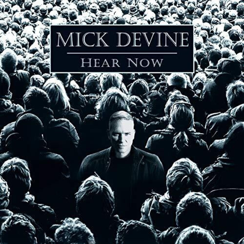 the album cover for Devine Mick - Hear Now