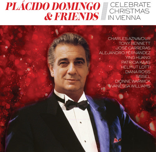 the album cover for Placido Domingo & Friends Celebrate Christmas / Va - Placido Domingo & Friends Celebrate Christmas In Vienna