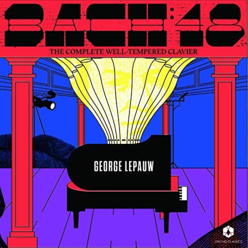 the album cover for J Bach S / Lepauw - Bach 48