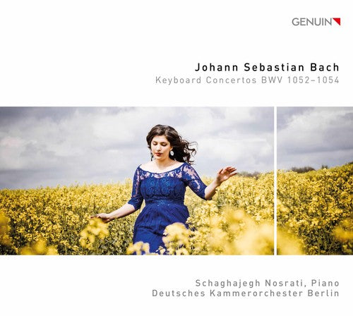 the album cover for J Bach S / Nosrati - Keyboard Concertos BWV 1052-1054