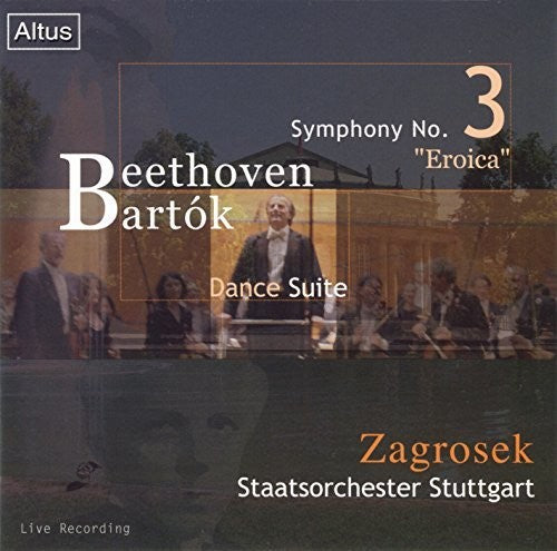 the album cover for Bartok / Stuttgart - Symphony 3 / Dance Suite SZ 77