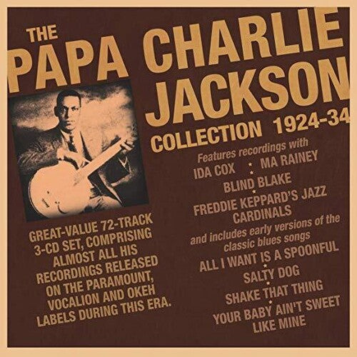 Jackson,papa Charlie - Collection 1924-34 - Music CD