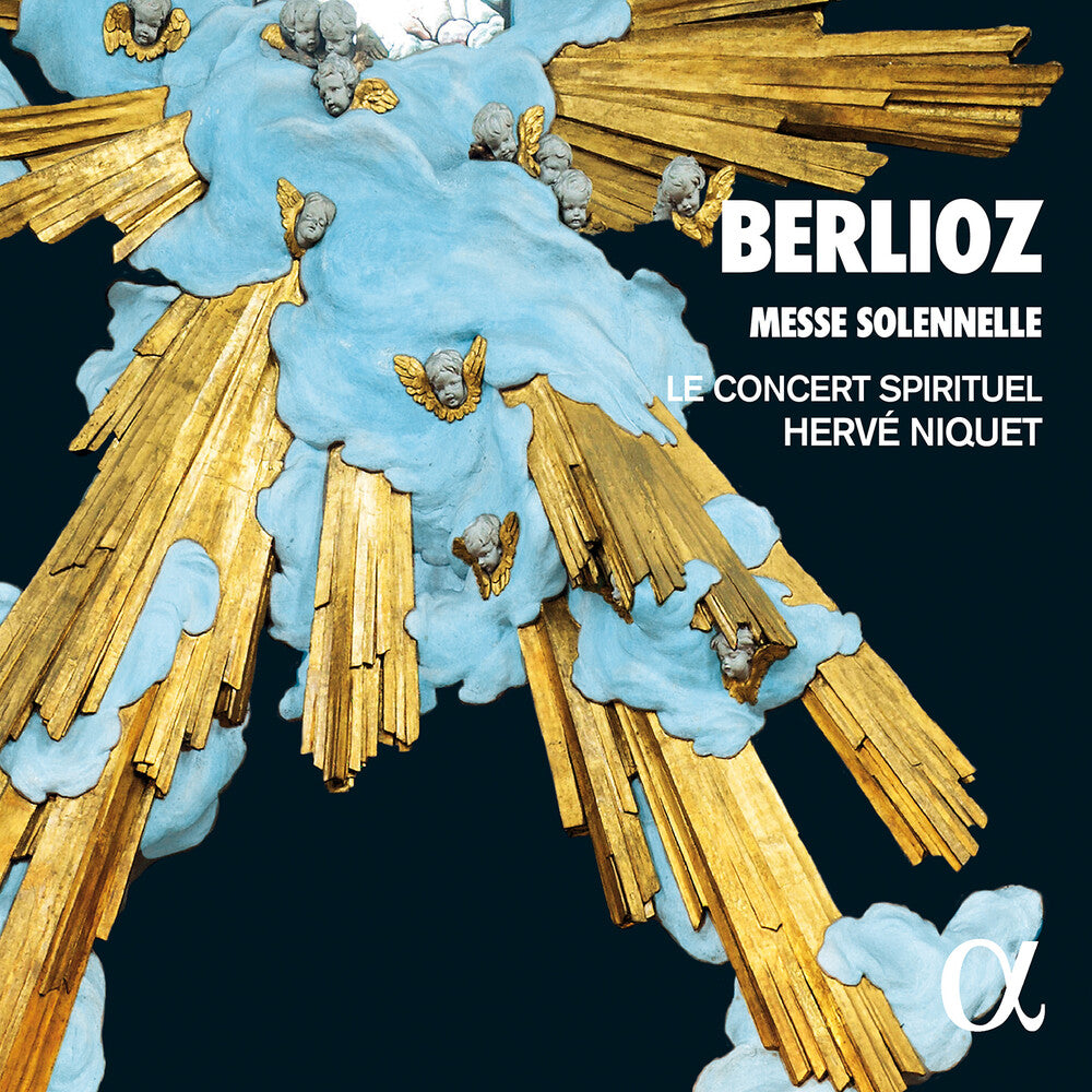 the album cover for Berlioz / Niquet / Wolf - Messe Solennelle