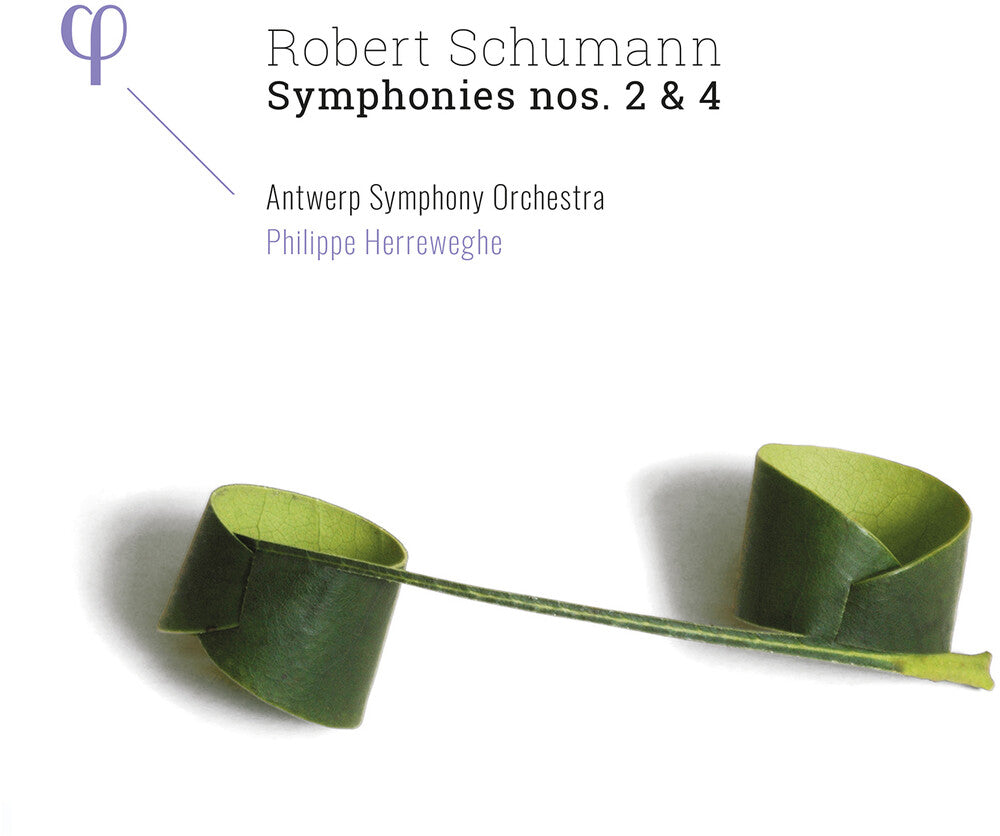 the album cover for Schumann / Antwerp Symphony Orchestra / Herreweghe - Symphonies 2 & 4
