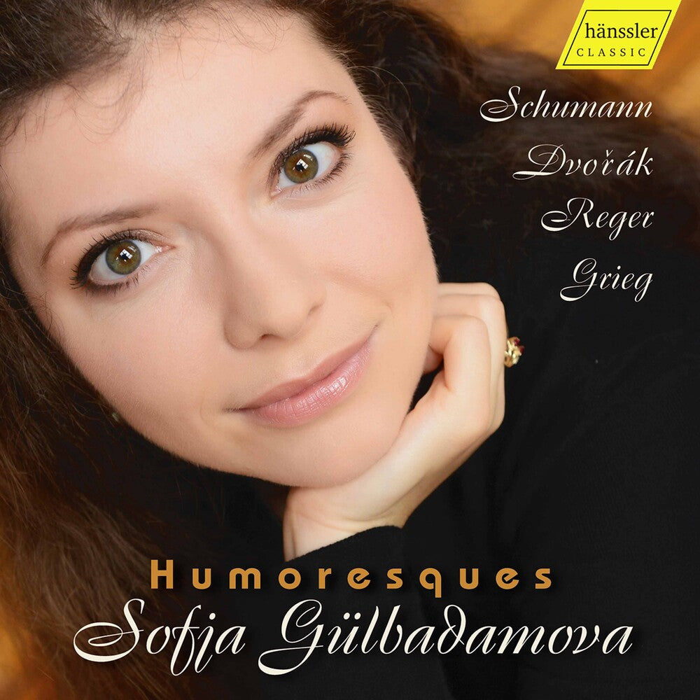 the album cover for Dvorak / Gulbadamova - Humoresques