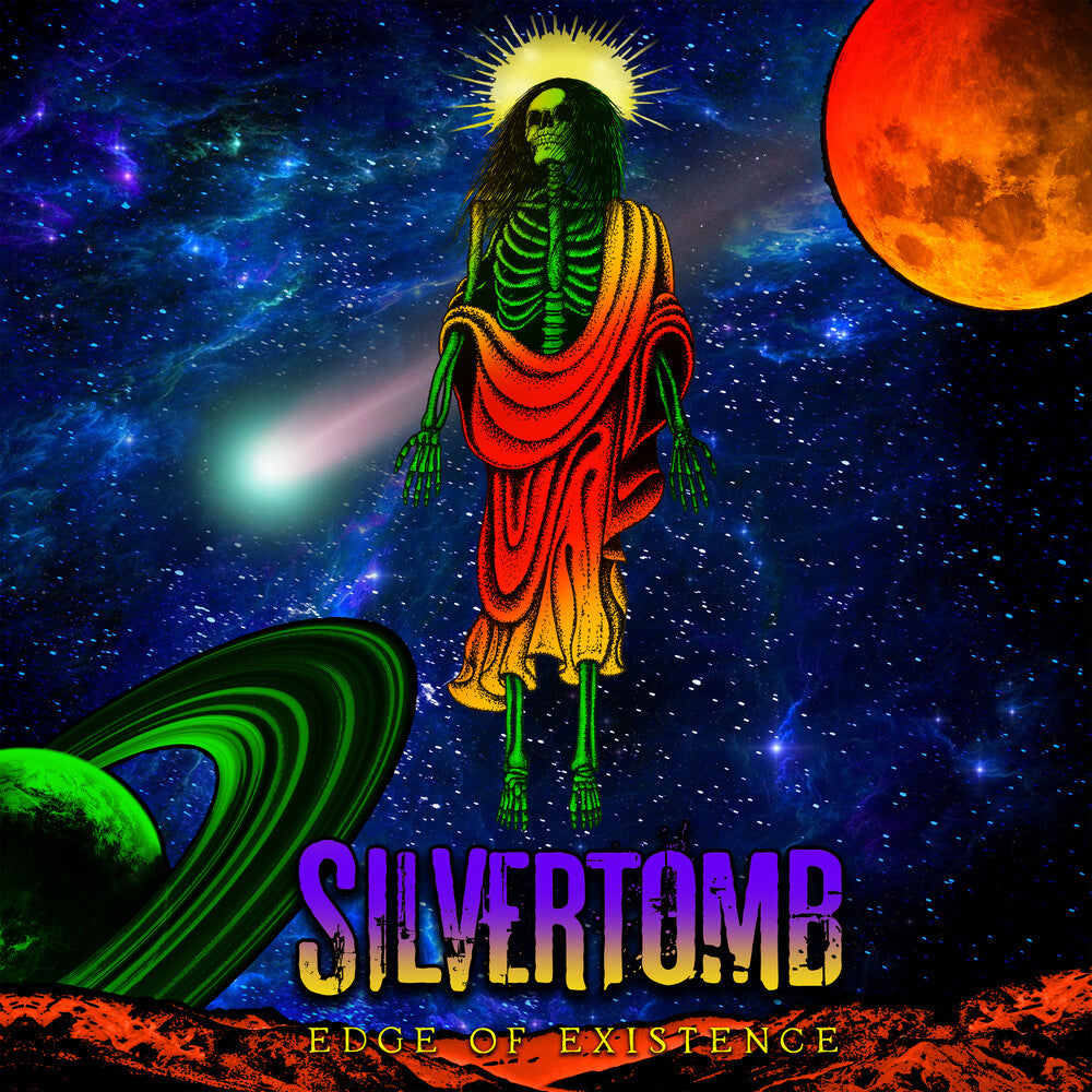 the album cover for Silvertomb - Edge Of Existence
