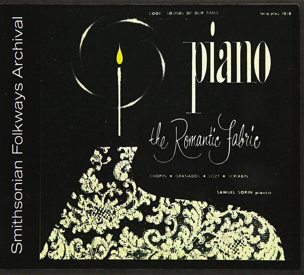 the album cover for Samuel Sorin - Piano: The Romantic Fabric
