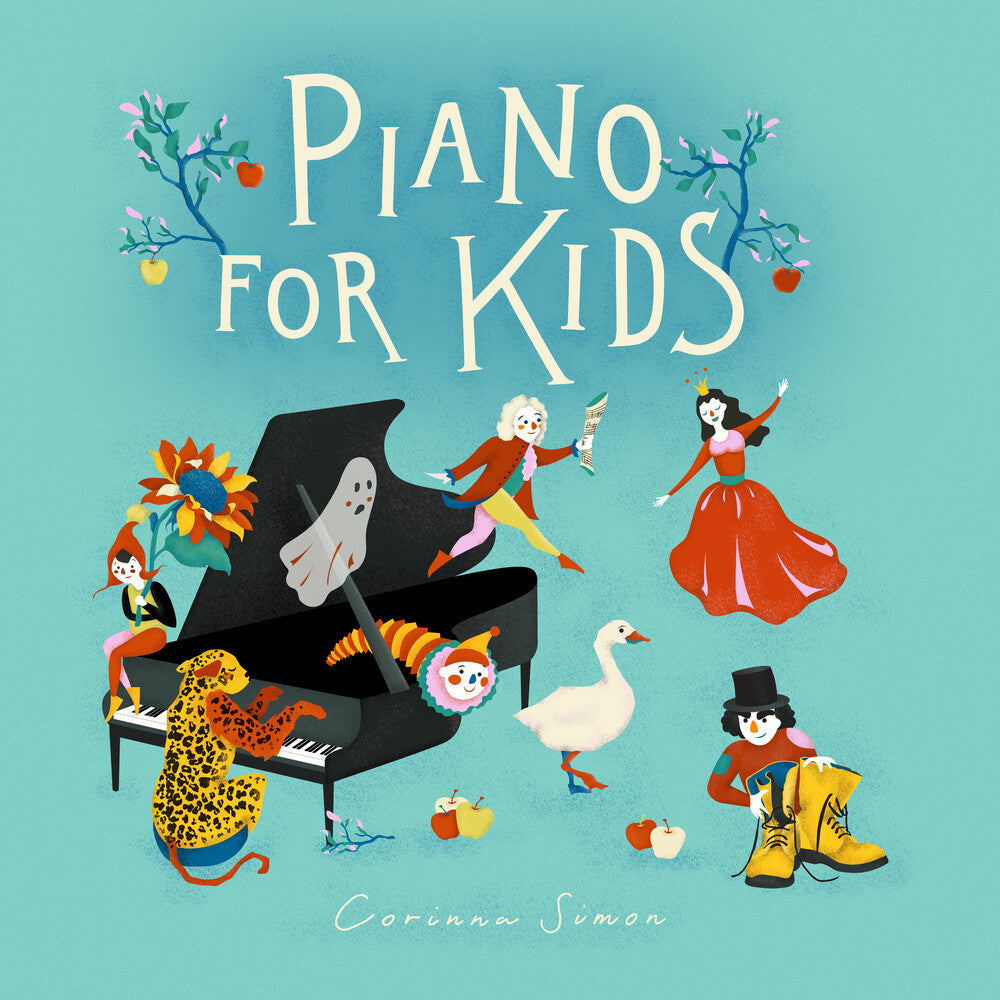 the album cover for Simon - Piano for Kids