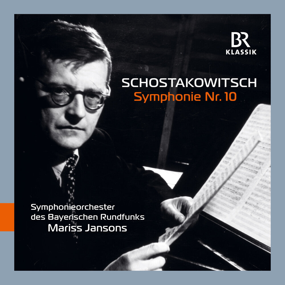 the album cover for Shostakovich / Jansons - Symphony 10