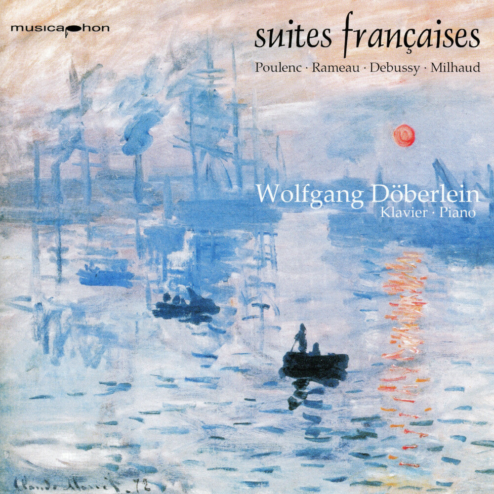 the album cover for Debussy / Doberlein - Suites Francaises