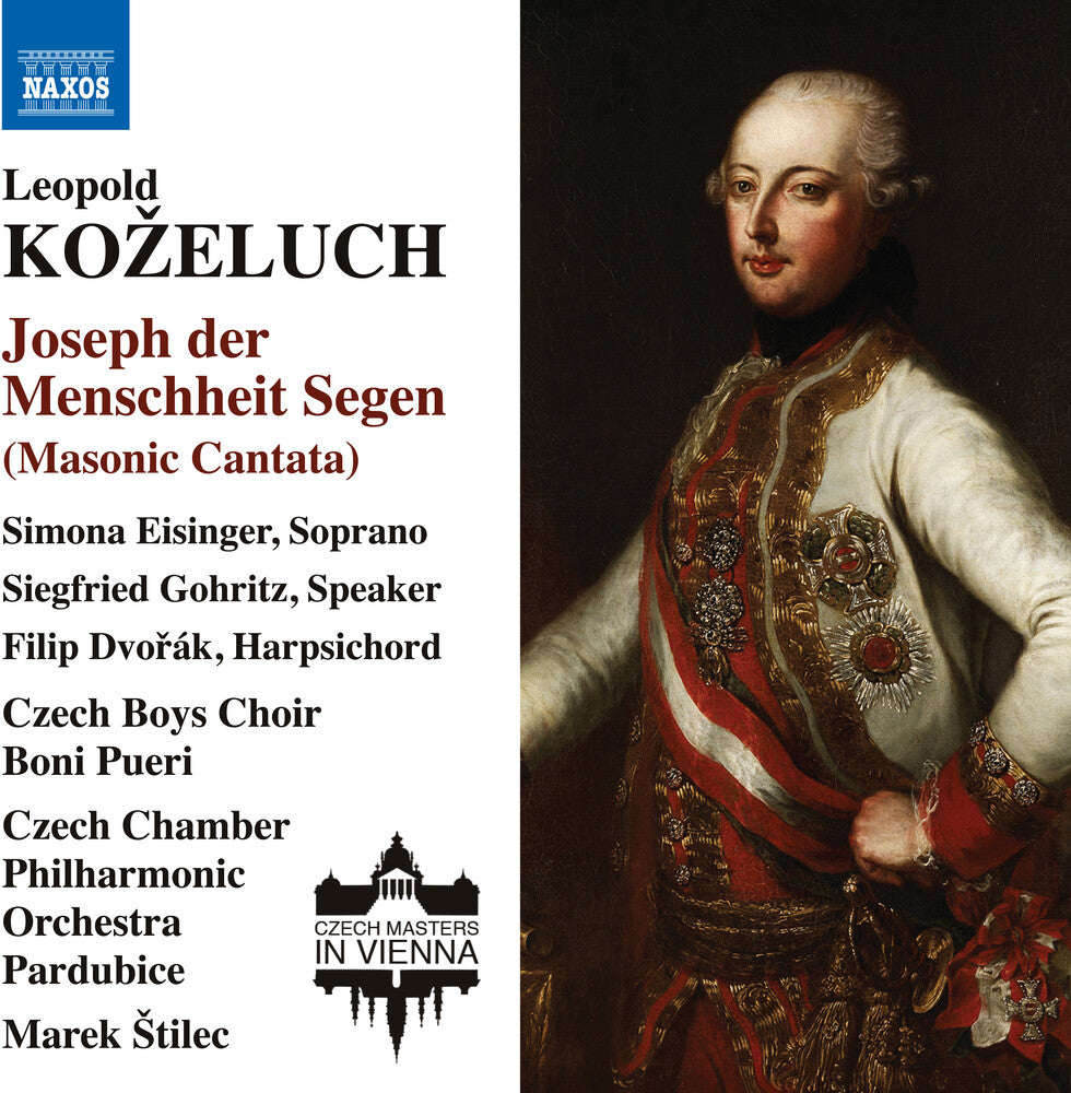 the album cover for Kozeluch / Stilec / Dvorak - Joseph Der Menschheit Segen