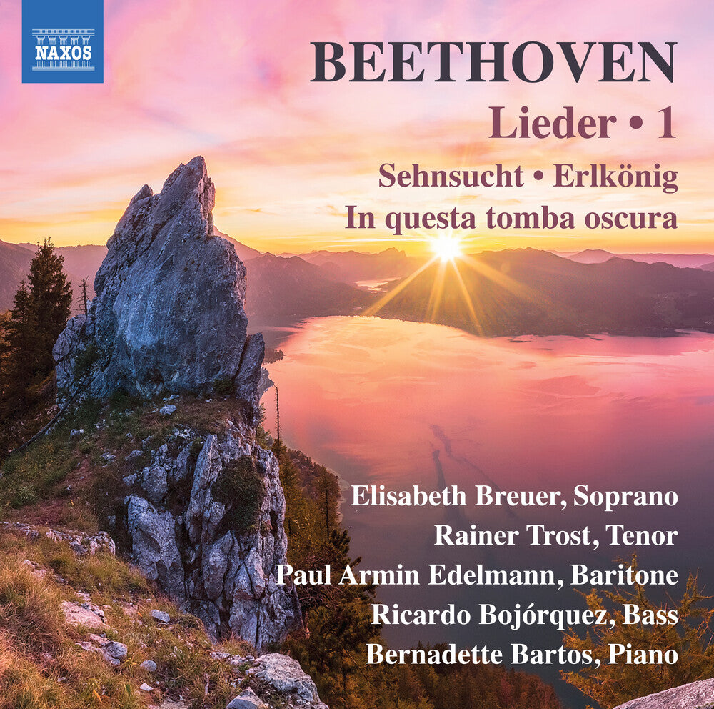 the album cover for Beethoven / Breuer / Bartos - Lieder 1