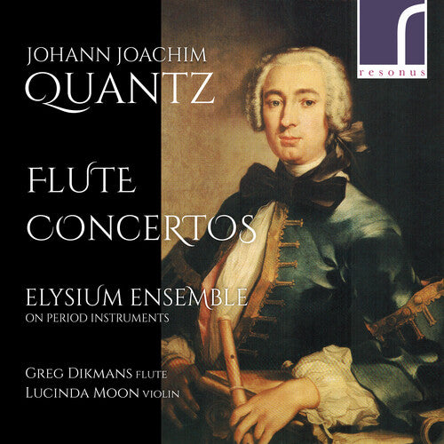 Quantz / Elysium Ensemble / Dikmans - Flute Concertos - Music CD