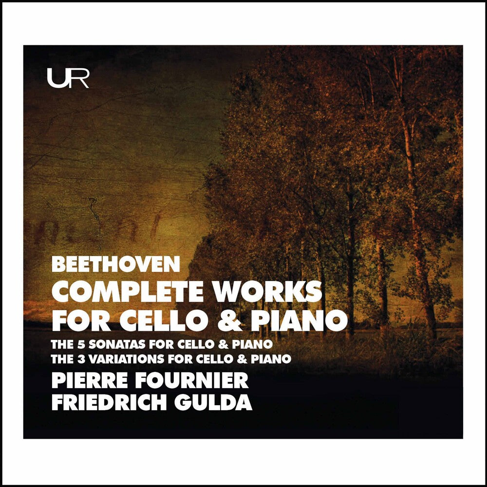 the album cover for Beethoven / Fournier / Gulda - Works For Cello & Piano (2pk)