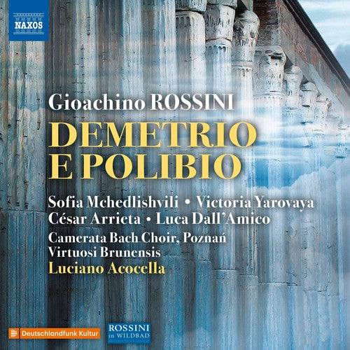 the album cover for Luciano Acocella - Demetrio E Polibio