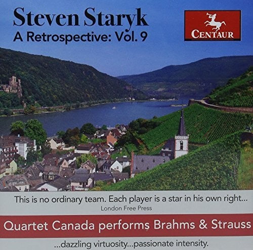 the album cover for Brahms / Quartet Canada / Tsutsumi - Retrospective 9