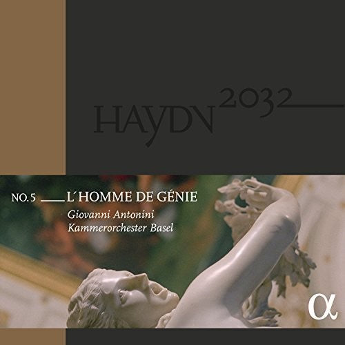 the album cover for Haydn / Antonini - L'homme de Genie