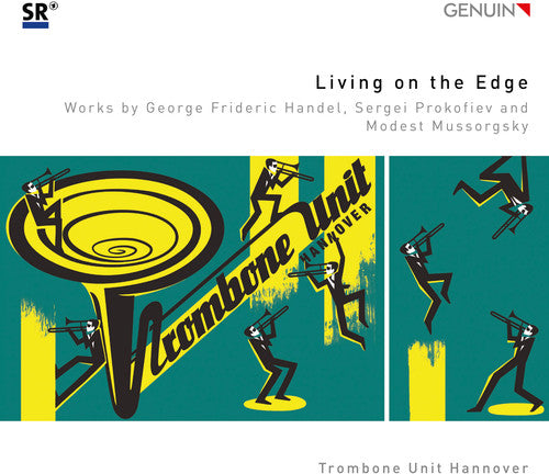 the album cover for Handel / Wolfson / Walter - Living on the Edge