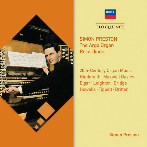 the album cover for Simon Preston - 20th Century Organ Music