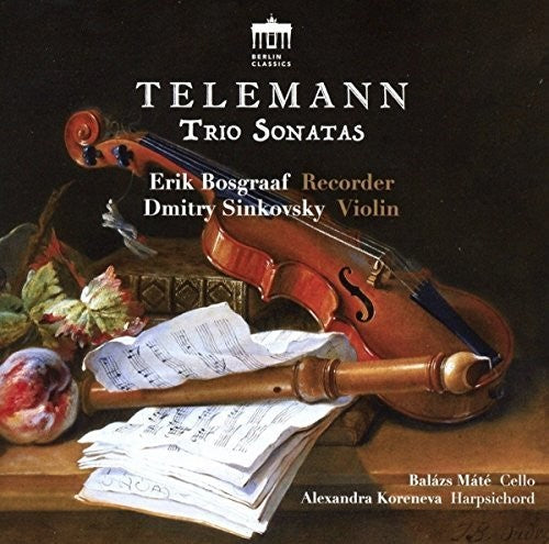 Telemann / Bosgraaf / Koreneva - Trio Sonatas - Music CD