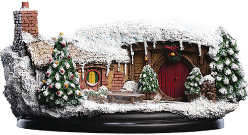 Open Edition Polystone - Hobbit Hole - Christmas #35 Bagshot Row - Collectibles