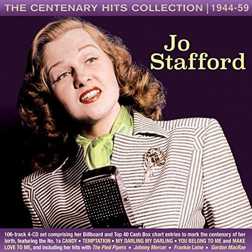 the album cover for Jo Stafford - Centenary Hits Collection 1944-59