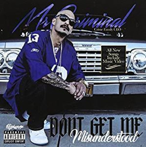 Mr Criminal - Don't Get Me Misunderstood - Music CD