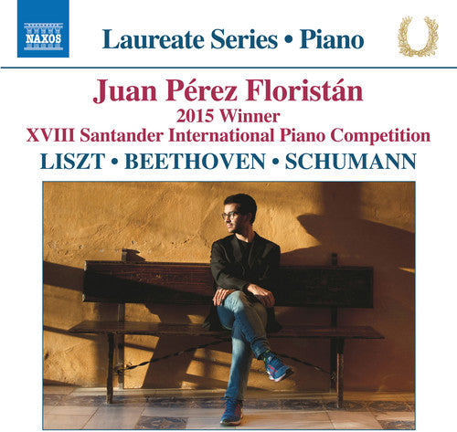 the album cover for Liszt / Schumann / Floristan - Piano Recital