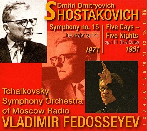 Shostakovish / Fedosseyev - Five Nights - Music CD