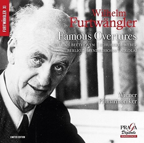 the album cover for Furtwaengler - Famous Overtures Furtwang, Wiener Philharmoniker
